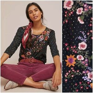 Anthropologie One September Blanche Top NWT